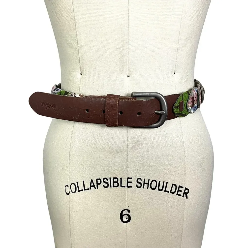 Lucky Brand Leather Whimsy Belt: 90s, Y2K, Modern